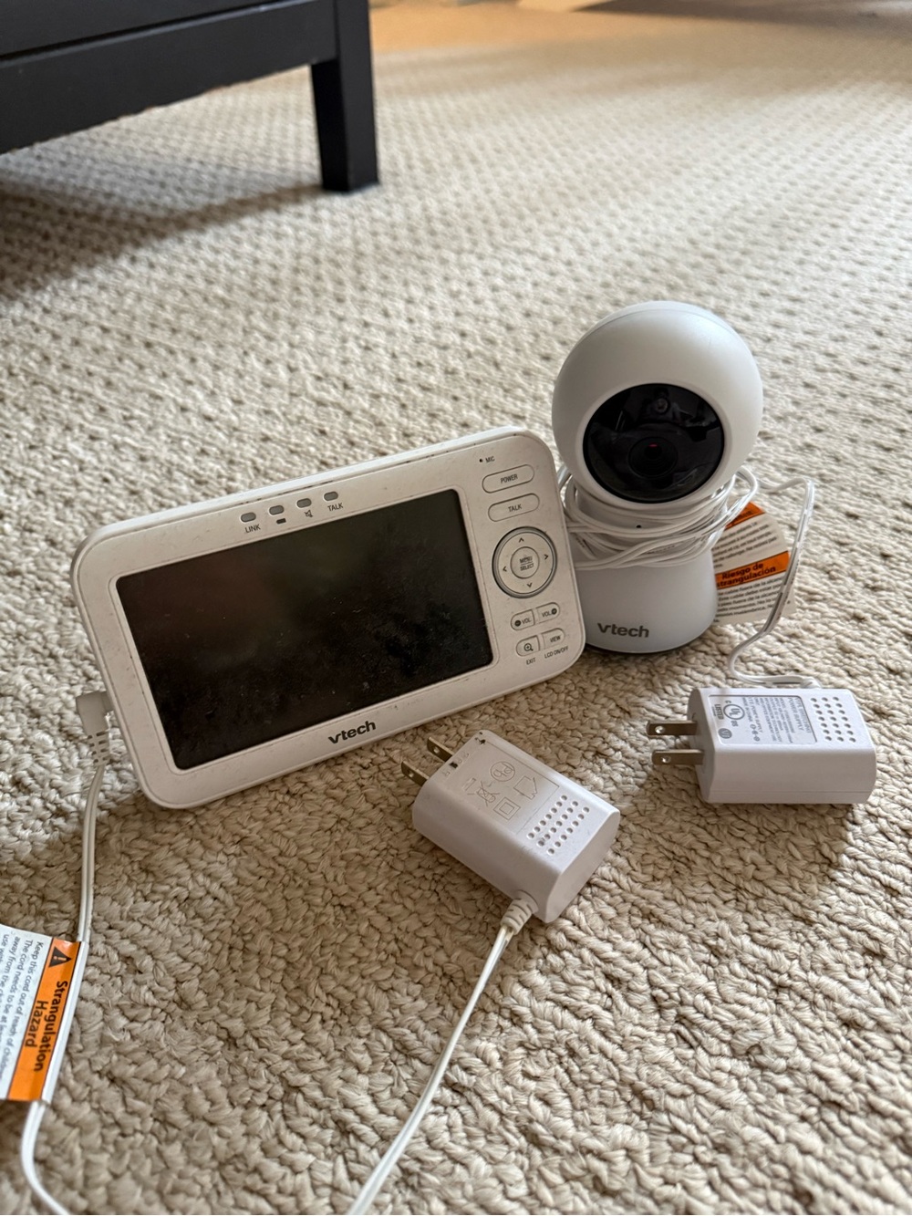VTech Baby Monitor with Camera and Portable Parent Unit